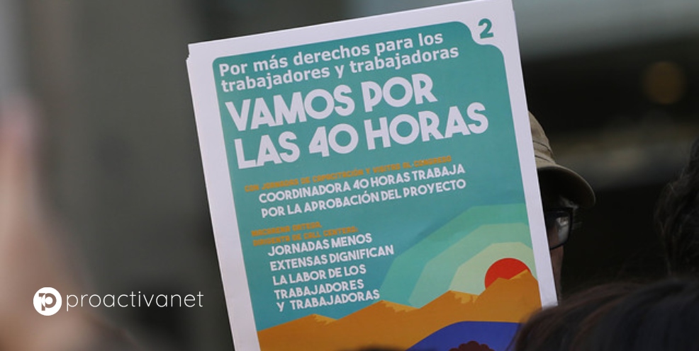 Proactivanet se anticipa 6 años al proyecto de ley de las 40 horas en Chile