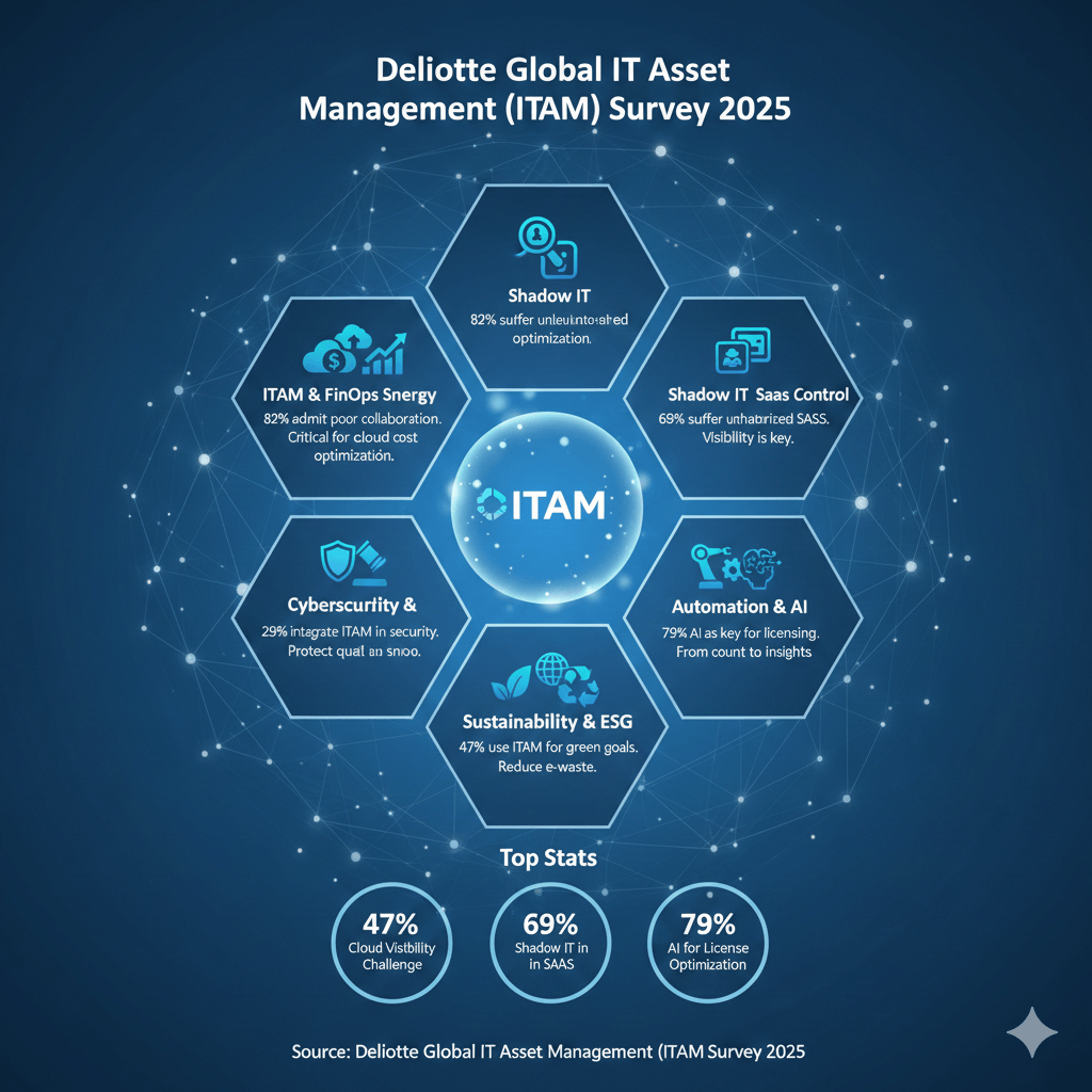 Gestión de Activos de TI: 5 Claves Estratégicas según Deloitte 2025